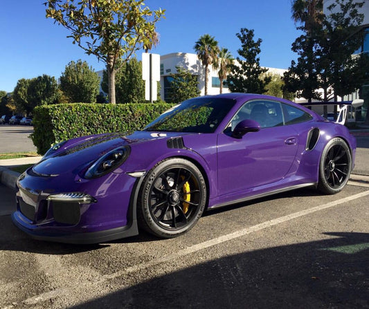 The Stunning Purple Porsche 911 Gt3 Rs: A Masterpiece Of Performance And Style